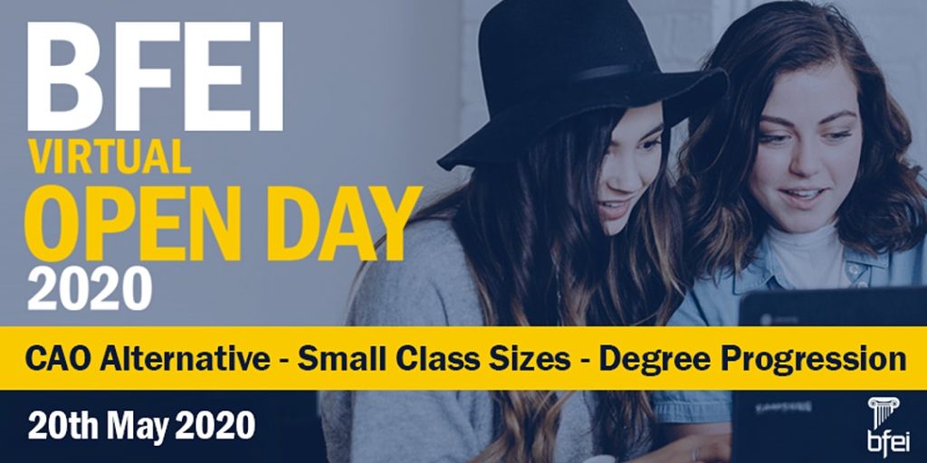 Blackrock Further Education Institute Virtual Open Day