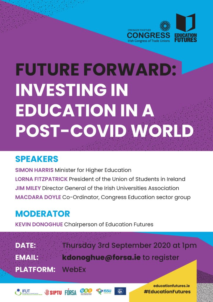 Webinar: Future Forward: Investing In Education In A Post-covid World