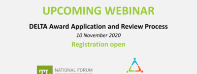 DELTA Award Application and Review Process