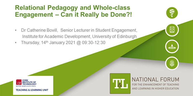 Relational Pedagogy and Whole-class Engagement – Can it Really be Done?!