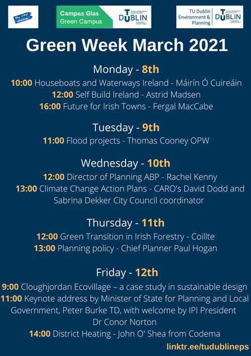 Green Week at TU Dublin Environment & Planning
