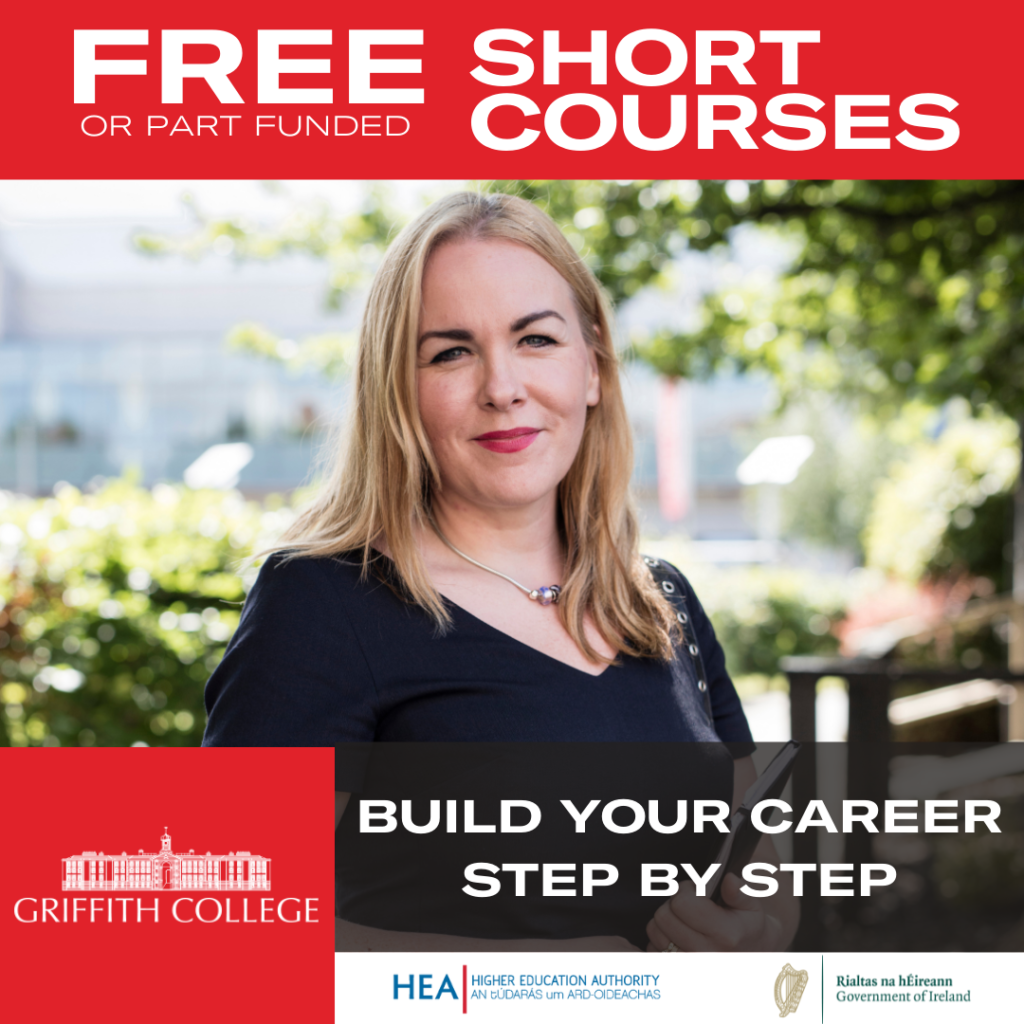 Free and 90% Funded Courses at Griffith College
