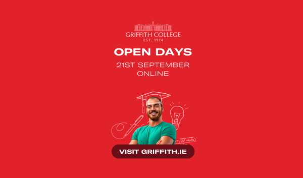 Griffith College Opening Evening – Online