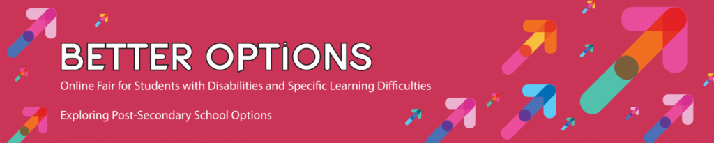 Better Options Online Fair for Students & Adults with Disabilities