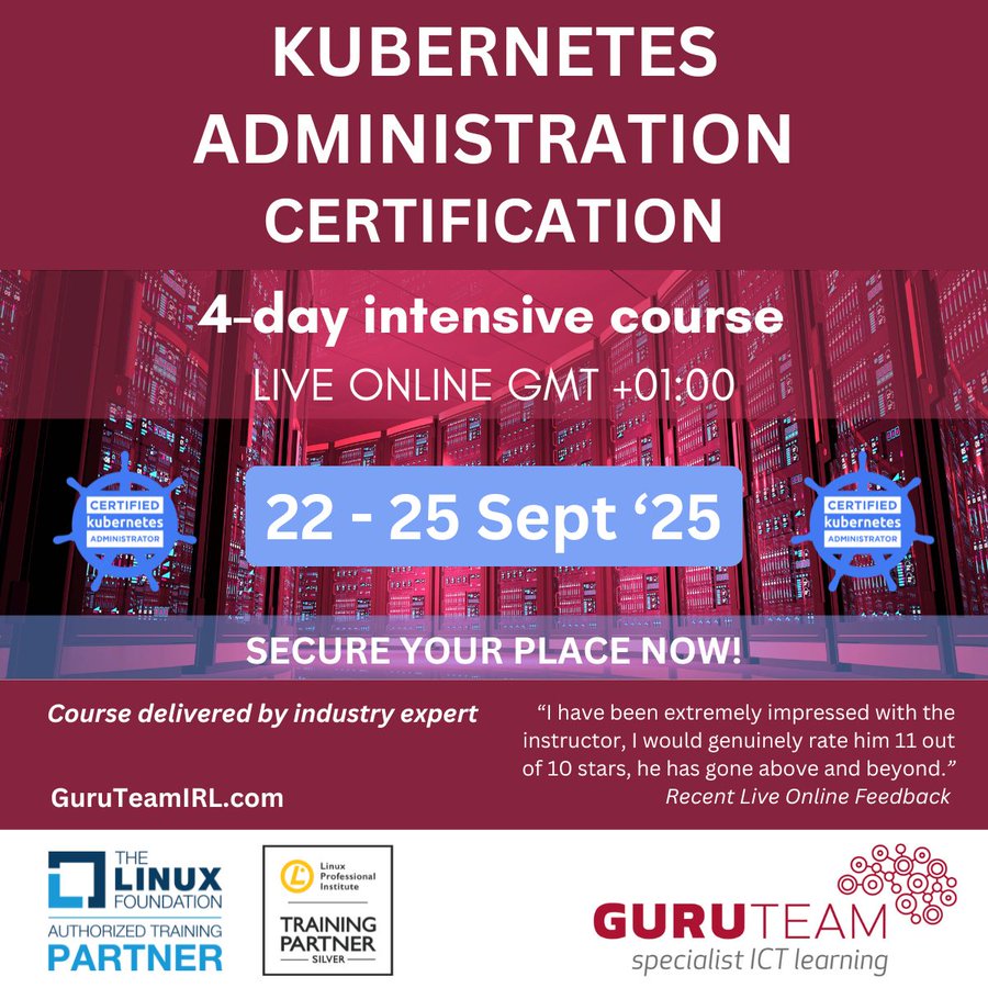 Kubernetes Administration Certification from GuruTeam