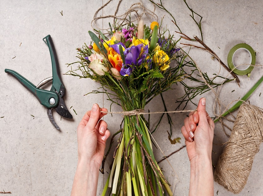 Bloom with a Flower Arranging Course