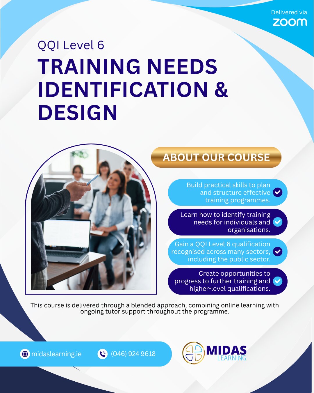 Training Needs Identification & Design (6N3325) - starts 3rd